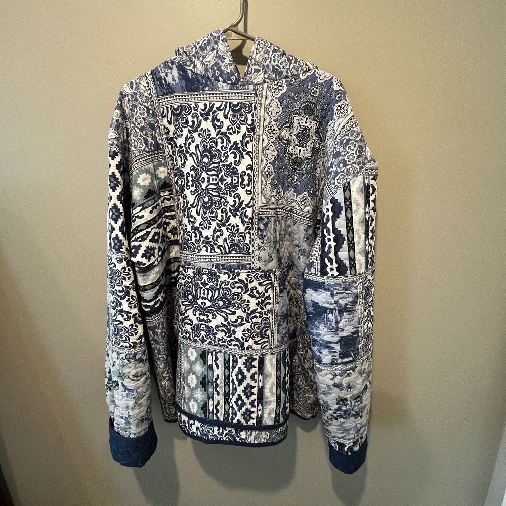 Handmade Custom Sweatshirt with Hood and Pocket (size can be made custom)